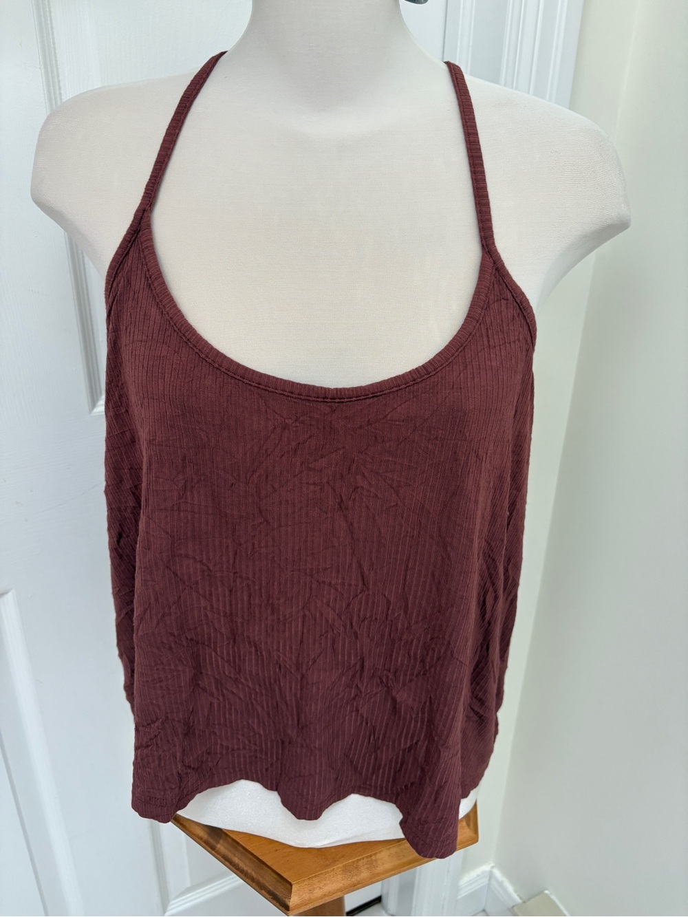 Old Navy Women's Brown Tank & Short Set ladies large - Picture 3 of 7